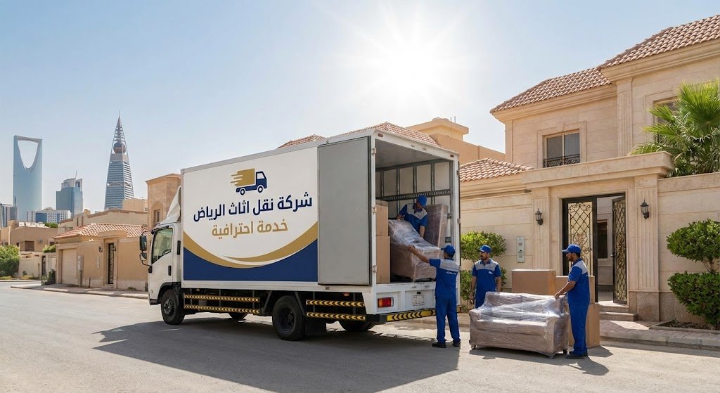 خدمات نقل الاثاث مع التغليف والفك والتركيب الاحترافي